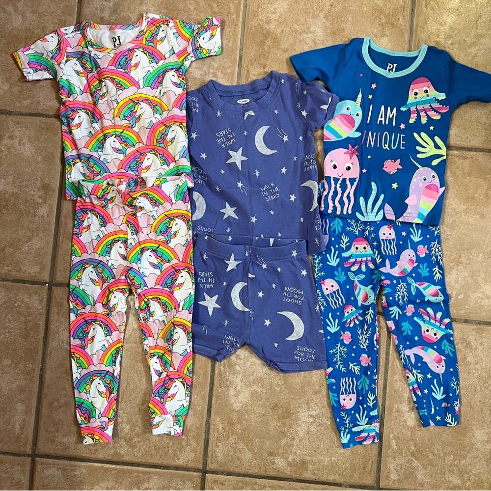 Baby toddler 18-24 months pajama bundle